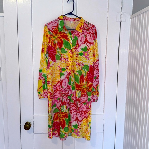 Colorful, lightweight dress Large - Picture 1 of 3